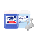 Kit Lava Roupas Líquido Lavanderia Pro 7L Omo + Amaciante 7L Comfort + 02 Válvulas Pump para Galão 5L/7L + Brinde Bola Magica Magic Ball para Retirar Fiapos e Pelos