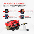 Lavadora de Alta Pressão Balmann + BRINDES: Kit de Engates e Limpeza Profissional