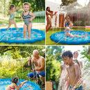 Piscina Infantil Inflável Sprinkler com Letras e Animais – Diversão e Aprendizado 100cm